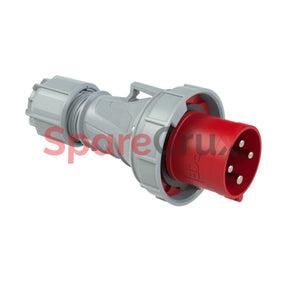 034-6 | Pce Plug Watertight 63A 3P + E Ip67