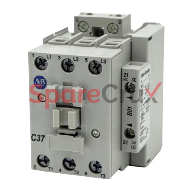 100-C37L01 | Allen Bradley Iec Contactor Screw Terminals Line Side 37A 0 N.o. 1 N.c. Auxiliary