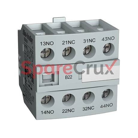 100-Efc04 | Allen Bradley Auxiliary Contact 4 Nc Front Mounting
