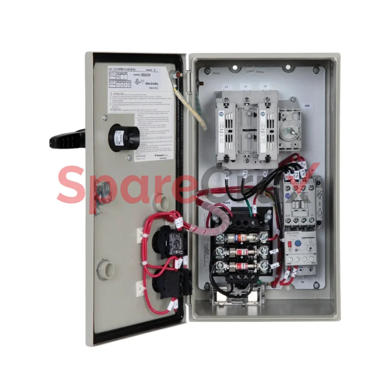 112-C09Fbe1C-Dnf-6P | Allen Bradley Bulletin 112 - Iec Combination Starter Non-Fusible Disconnect