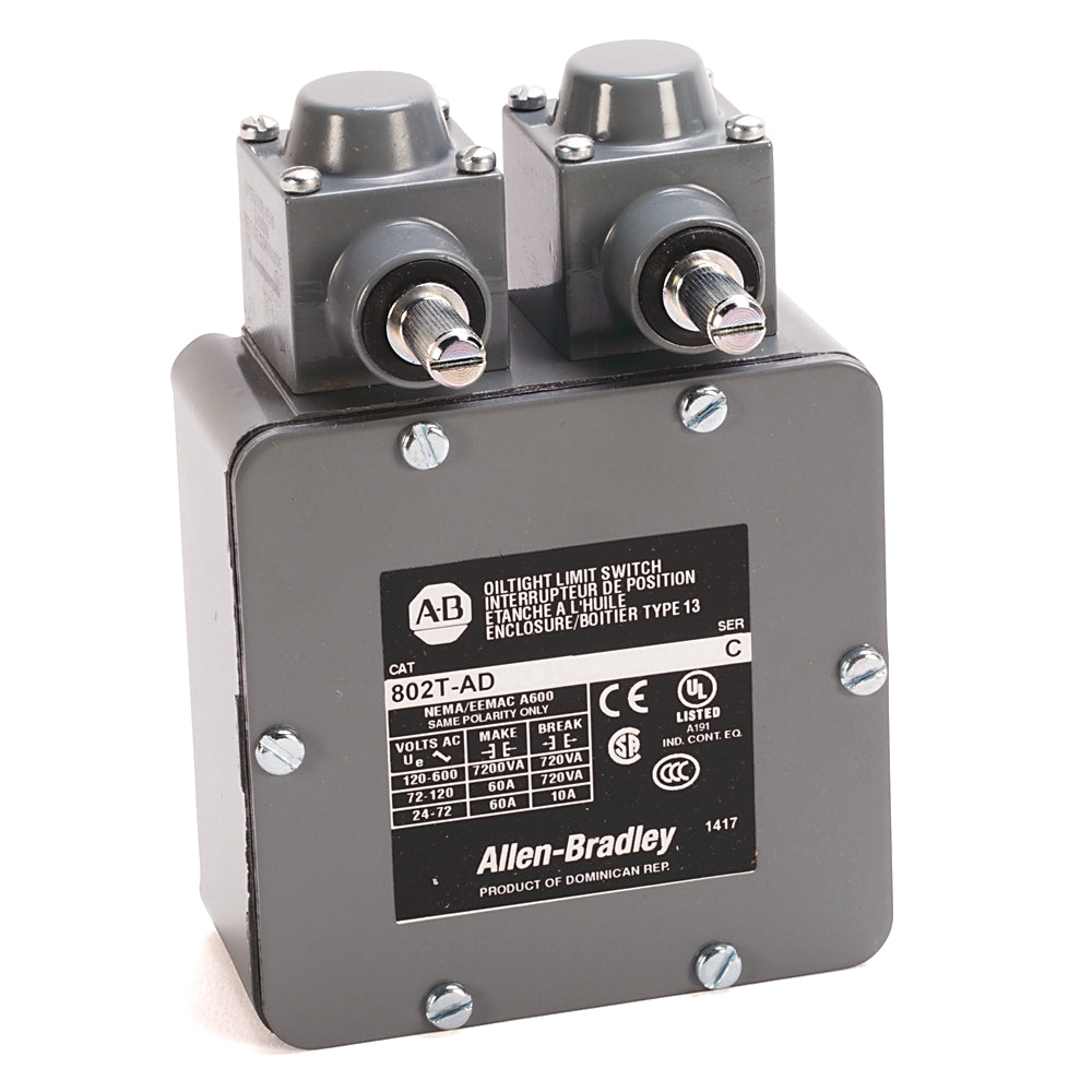 802T-ACD | ALLEN BRADLEY | Standard Limit Switch