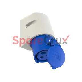 123-6 | Pce Wall Socket Outlet 32 A 2P + E Ip 44