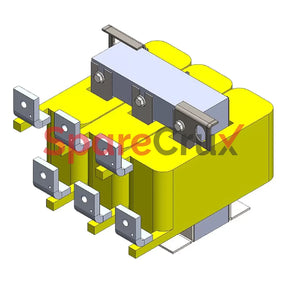 1321-3Rb400-B | Allen Bradley Three-Phase Line Reactor Open Style Enclosure With Flag Terminals 400
