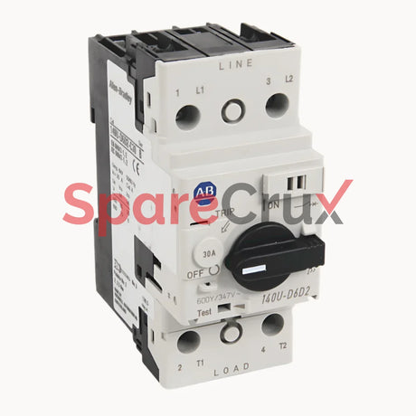 140U-D6D2-C30 | Allen Bradley 140U Motor Protection Circuit Breaker D Frame Control Function 30 A