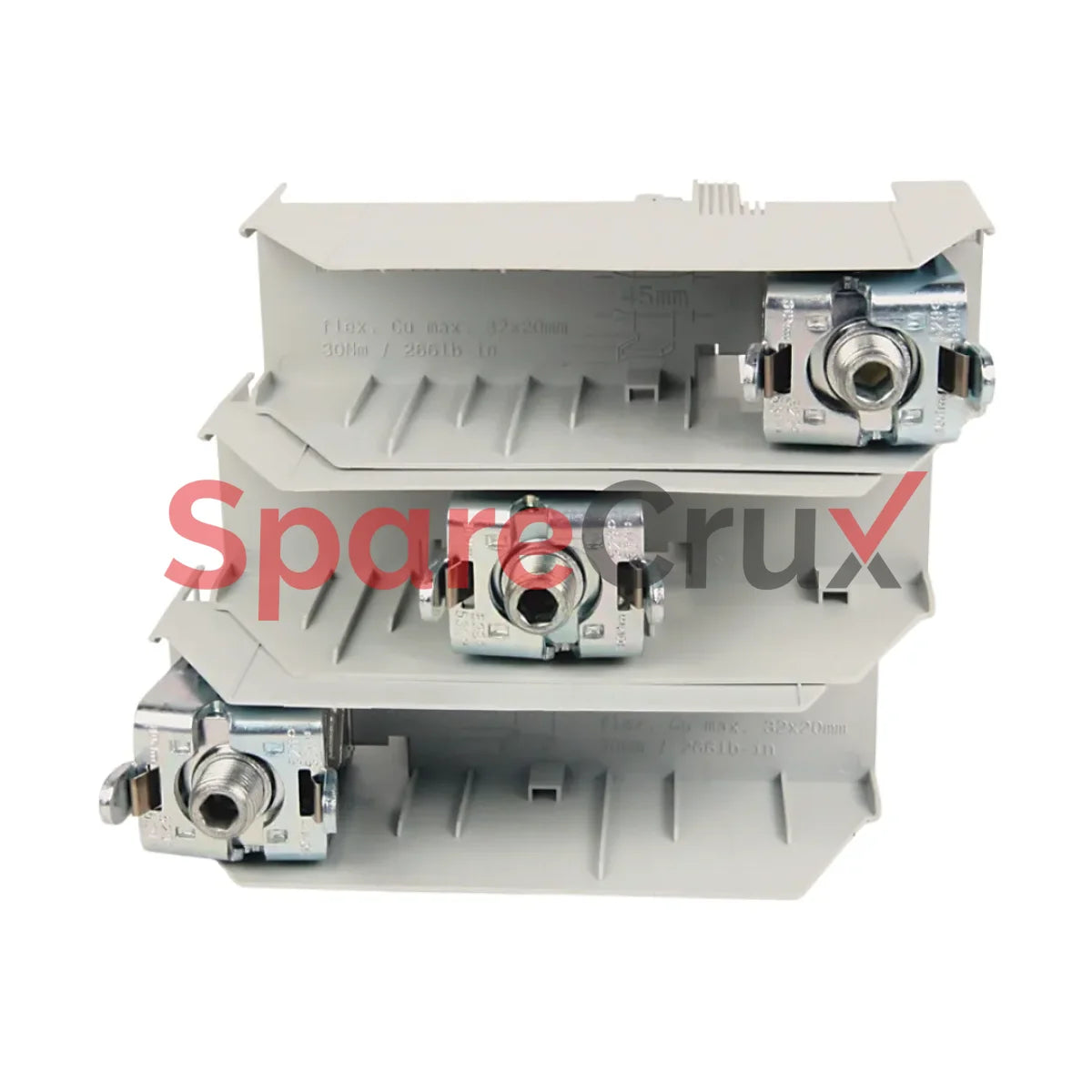 141A-Vu3300F | Allen Bradley Mcs 3-Pole 153 Mm Supply Module For Flat Conductors Up To 32 X 20