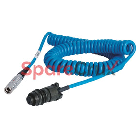 1443-Cbl-Msilm-6 | Allen Bradley 6-Ft Coiled Data Collector Sensor Cable 2-Pin Ms To Lemo Connector