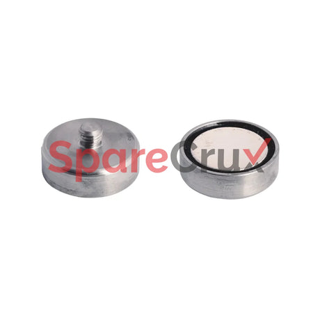 1443-Mag-150F-50 | Allen Bradley 1.5’’ Dia Flat Surface Magnet 50 Lb Pull 1/4-28 Thread