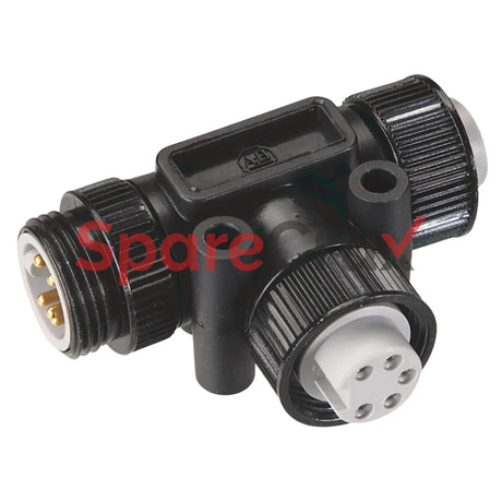 1485P-P1N5-Mn5Kf | Allen Bradley Devicenet Tap Micro Straight Female To Mini 5-Pin Grey Pvc Jacket
