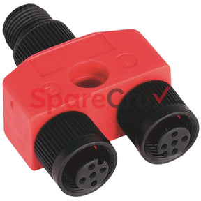 1485P-Rdr5 | Allen Bradley Devicenet Tap Micro Straight Female To Right-Angle Male 5-Pin Grey Pvc