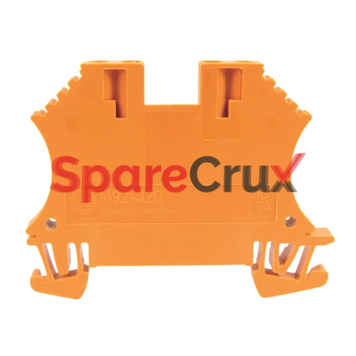 1492-J2Q-Or | Allen-Bradley Terminal Block Screw-Type 1.5 Mm² 300V Ac/Dc 25A Orange