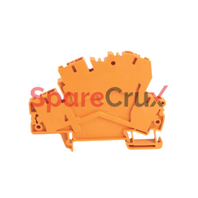 1492-Ld4-Or | Allen-Bradley Disconnect Terminal Block 4-Pole 600V Ac/Dc 30A With Lever Orange