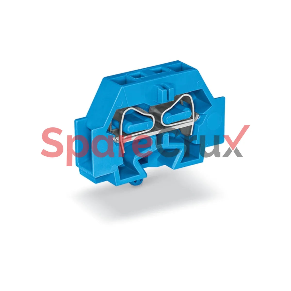 262-314 | WAGO | 2-Conductor Terminal Block, 4 mm², Ex i, Snap-In Mount, Blue, CAGE CLAMP®