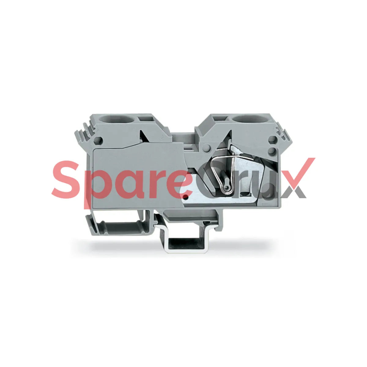 285-604 | WAGO | 2‑Conductor Through Terminal Block, 35 mm², CAGE CLAMP®, DIN 35 x 15, Blue
