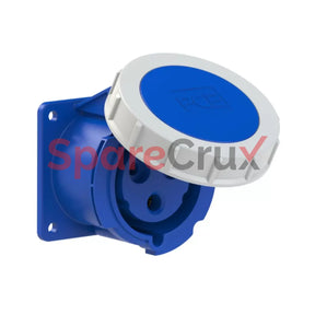 3232-6 | Pce Panel Mounting Socket Straight Watertight 32 A 2P + E Ip67
