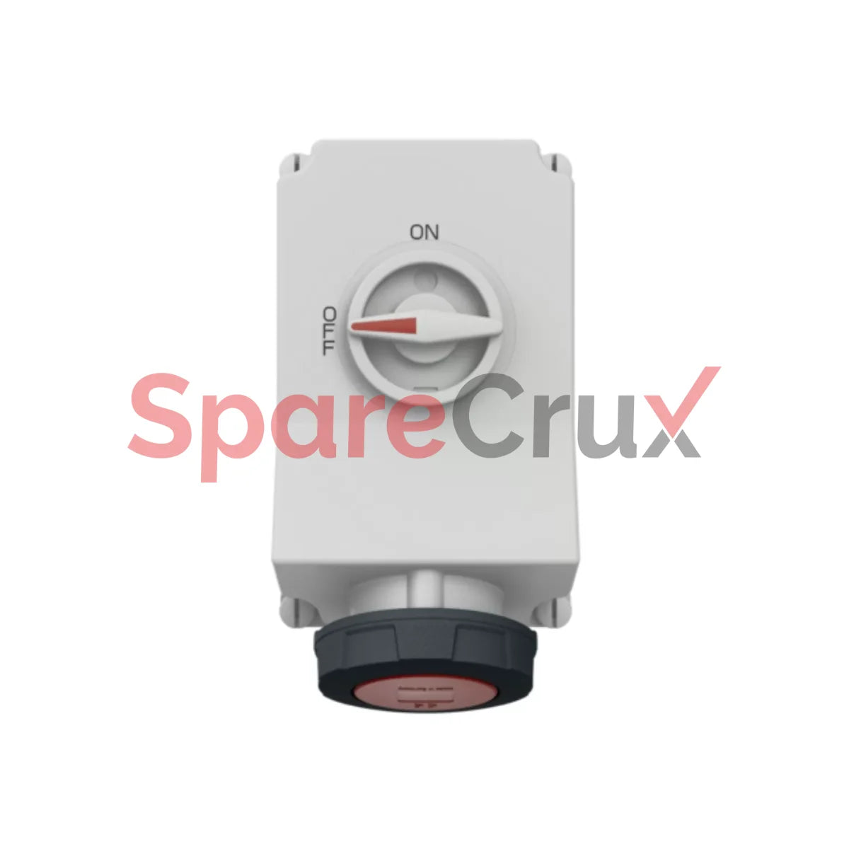 5110A | Mennekes Cee Wall Mounted Fused Receptacles Switched With Mechanical Duo-Interlock 63Amp 3