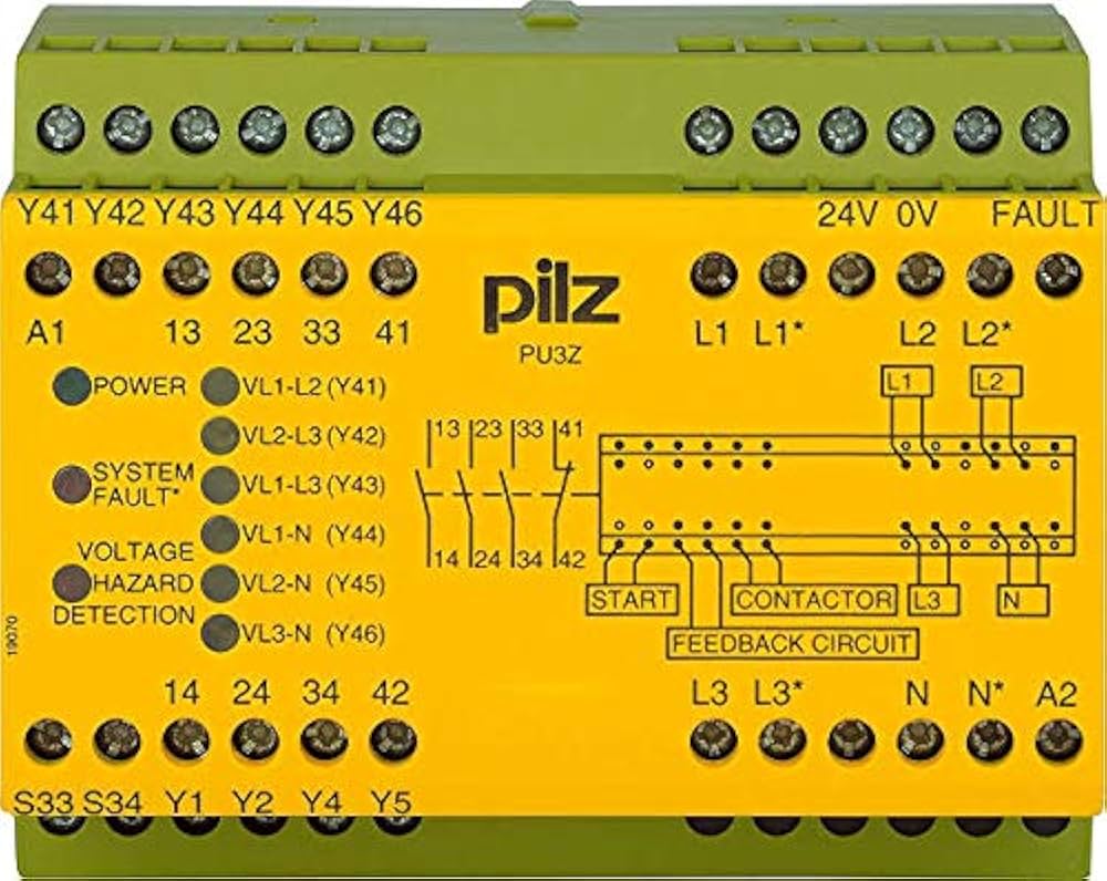775510 | PILZ | PU3Z 24VAC/DC 3n/o 1n/c 6so