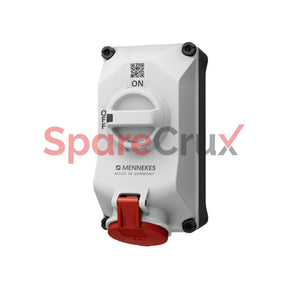 5601506G | Mennekes Cee Wall Mounted Fused Receptacles Switched With Mechanical Duo-Interlock 16Amp