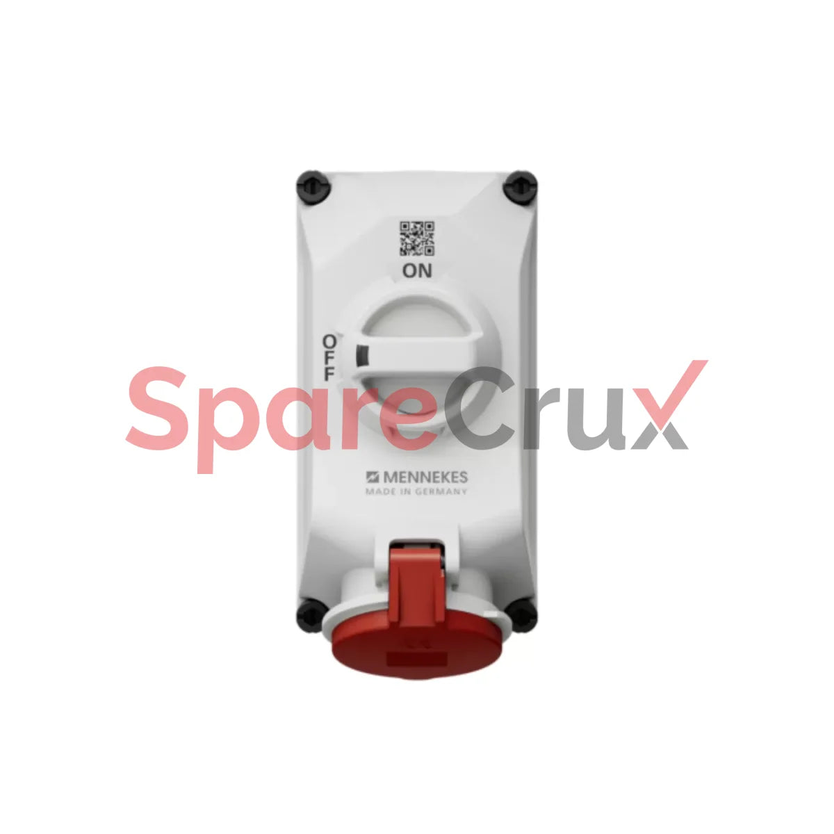 5603506G | Mennekes Cee Wall Mounted Fused Receptacles Switched With Mechanical Duo-Interlock 32Amp
