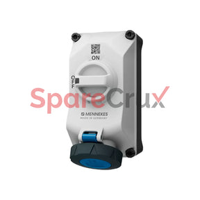 5604306G | Mennekes Cee Wall Mounted Fused Receptacles Switched With Mechanical Duo-Interlock 32Amp