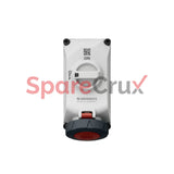 5604406G | Mennekes Cee Wall Mounted Fused Receptacles Switched With Mechanical Duo-Interlock 32Amp