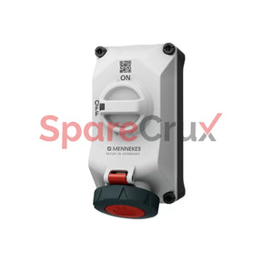 5604406G | Mennekes Cee Wall Mounted Fused Receptacles Switched With Mechanical Duo-Interlock 32Amp