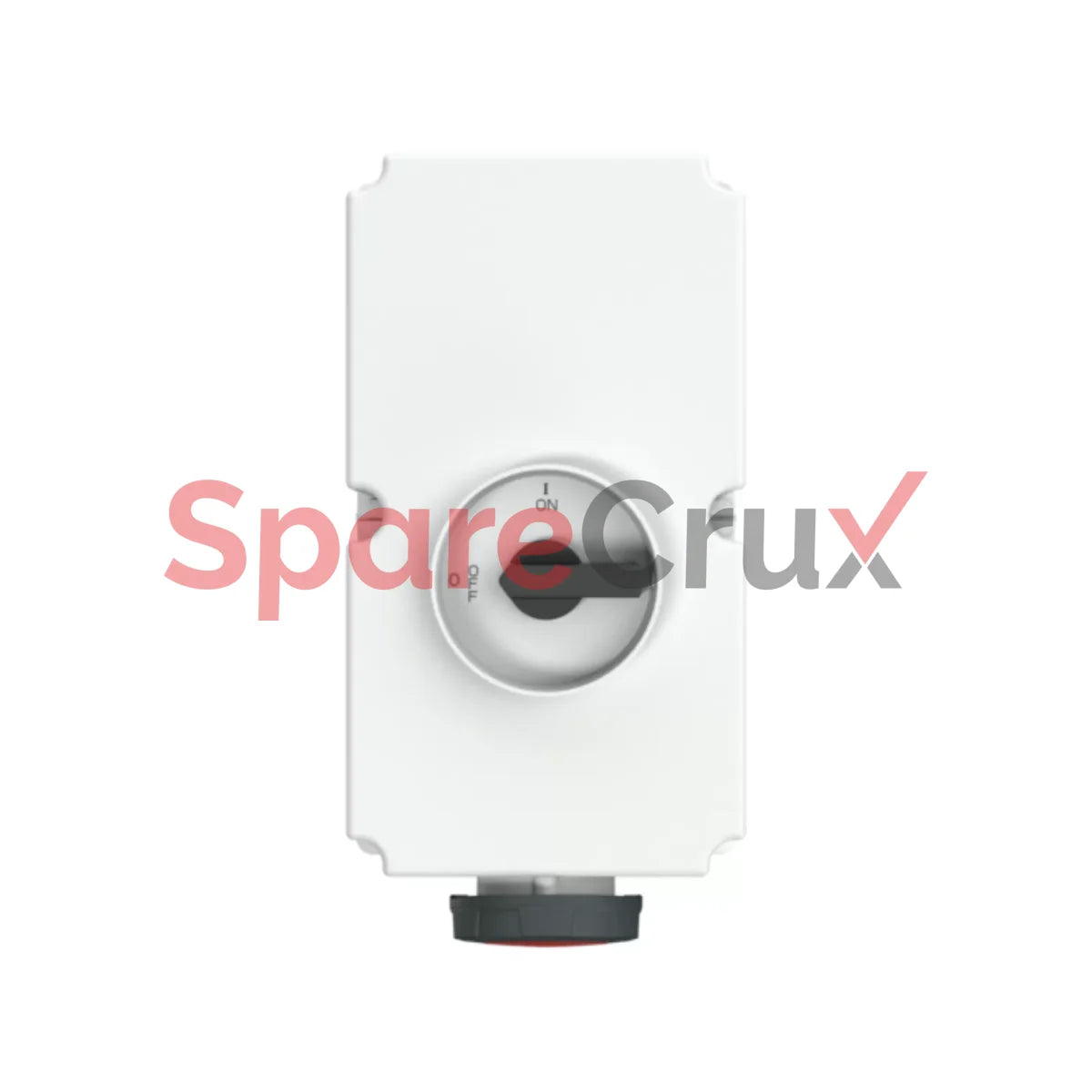 5692A | Mennekes Cee Wall Mounted Fused Receptacles Switched With Mechanical Duo-Interlock 125Amp 3