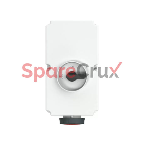 5692A | Mennekes Cee Wall Mounted Fused Receptacles Switched With Mechanical Duo-Interlock 125Amp 3