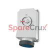 5911A | Mennekes Cee Wall Mounted Fused Receptacles Switched With Mechanical Duo-Interlock 63Amp 2