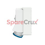 6571 | Mennekes Cee Wall Mounted Fused Receptacles Switched With Mechanical Duo-Interlock 63Amp 2 +