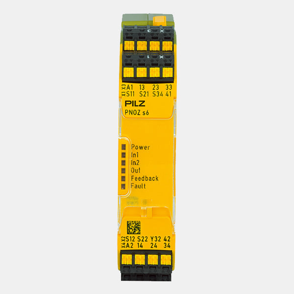 751106 | PILZ | PNOZ s6 C 24VDC 3 n/o 1 n/c