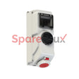 76142-6 | Pce Cee - Switched Interlocked Socket Din 16A 4P 6H Ip66/Ip67