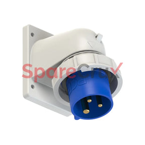 777132-6 | Pce Cee - Flanged Plug Angled 16A 3P 6H Ip67