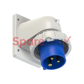 777232-6 | Pce Cee-Flanged Plug Angled 32A 3P 6H Ip67