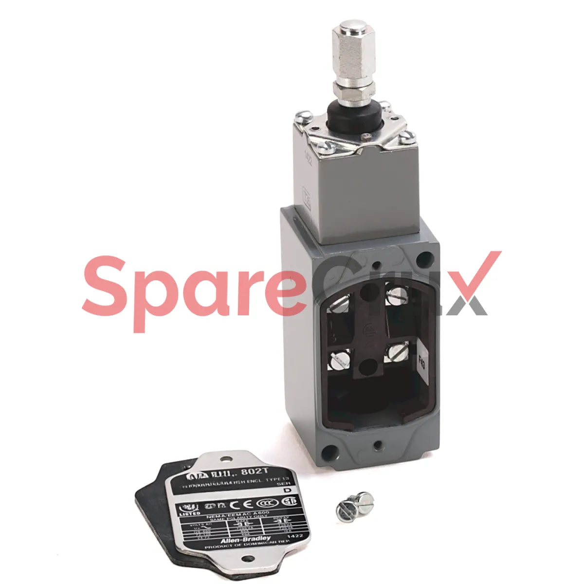 802T-CTP1 | ALLEN BRADLEY | Metal Plug-In Oiltight Limit Switch