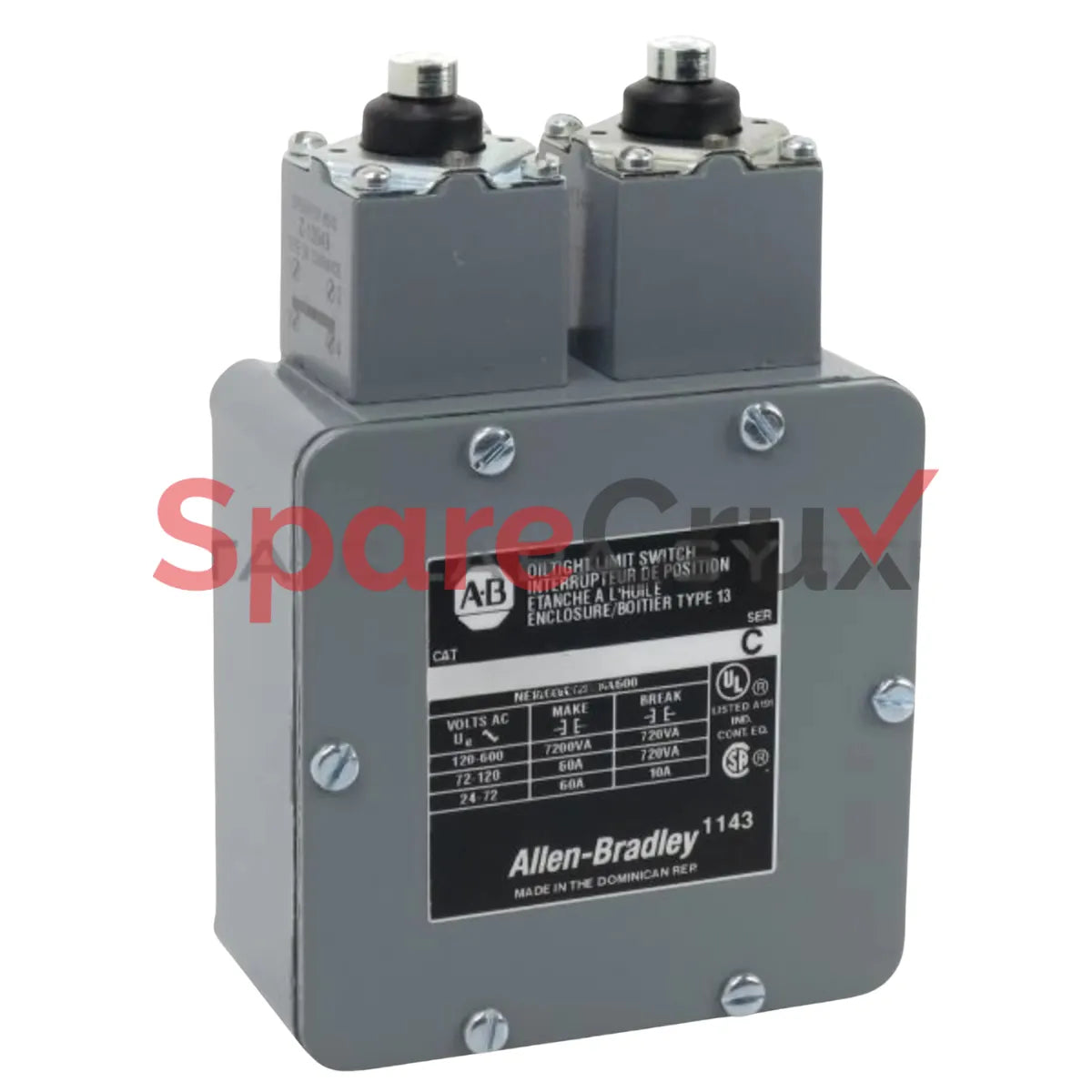 802T-BD | ALLEN BRADLEY | Standard Limit Switch