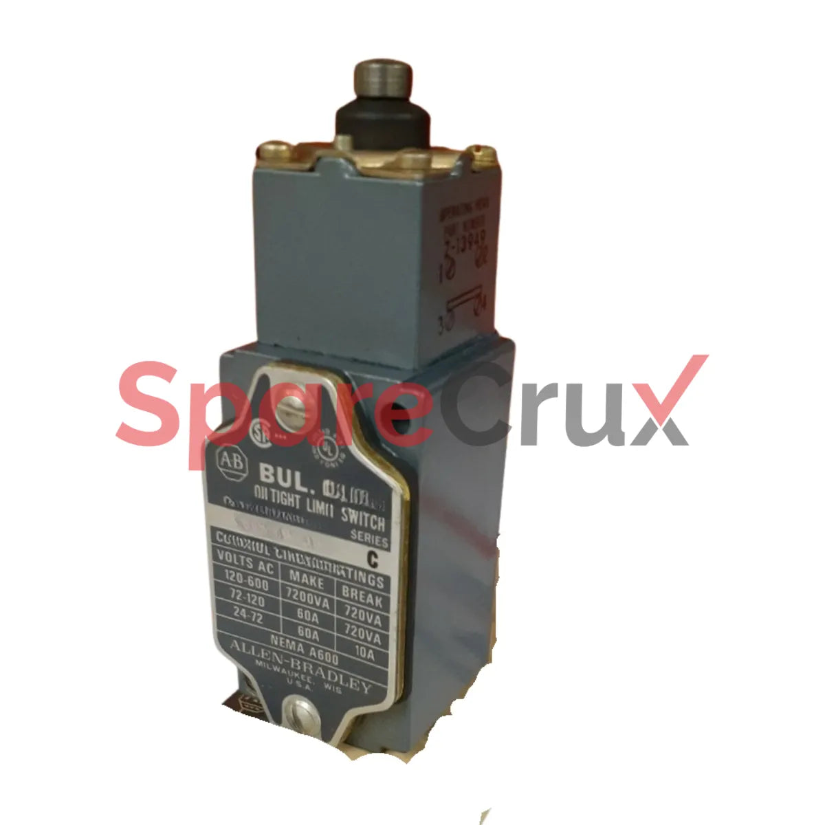 802T-BU | ALLEN BRADLEY | Standard Limit Switch