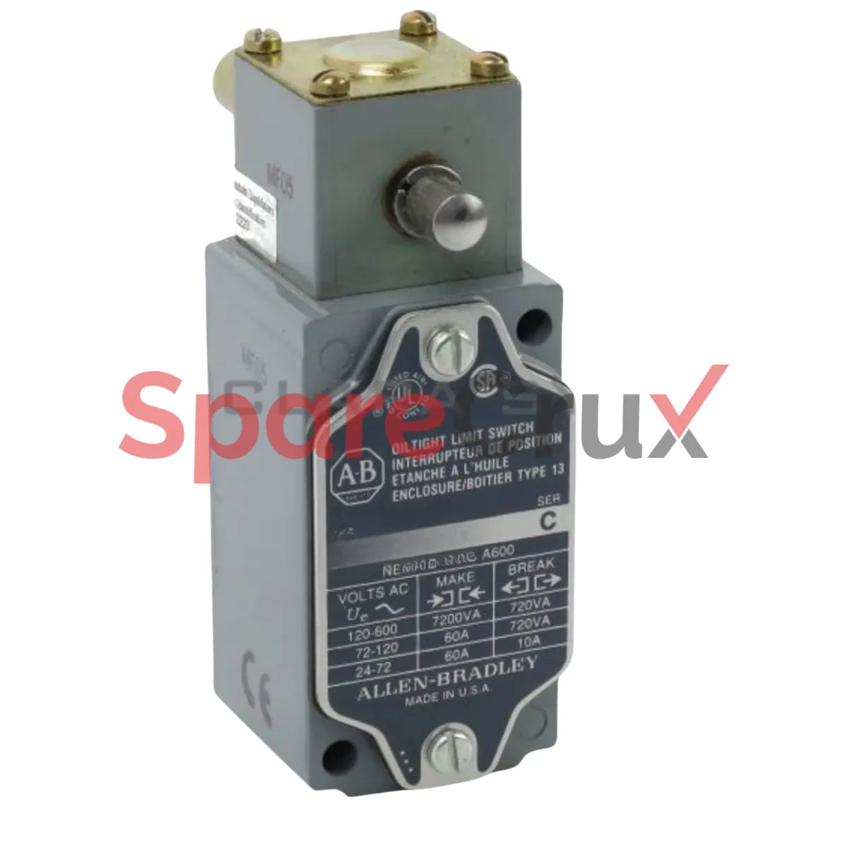 802T-CMTH | ALLEN BRADLEY | Standard Limit Switch