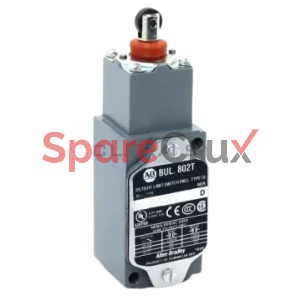 802T-DP | ALLEN BRADLEY | Metal Plug-In Oiltight Limit Switch