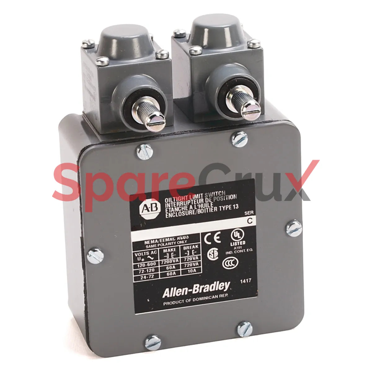 802T-DD | ALLEN BRADLEY | Interrupteur de fin de course standard