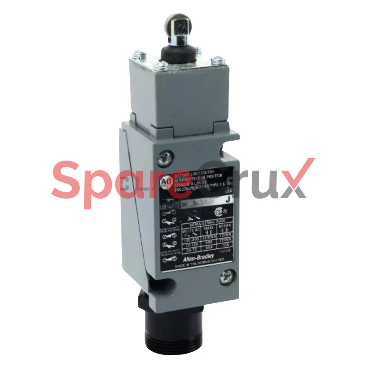 802T-DTPJ1 | ALLEN BRADLEY | Metal Plug-In Oiltight Limit Switch