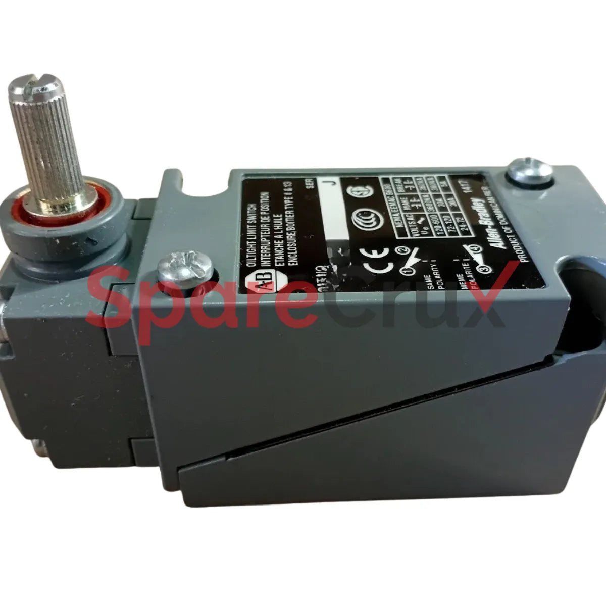 802T-FP | ALLEN BRADLEY | Metal Plug-In Oiltight Limit Switch