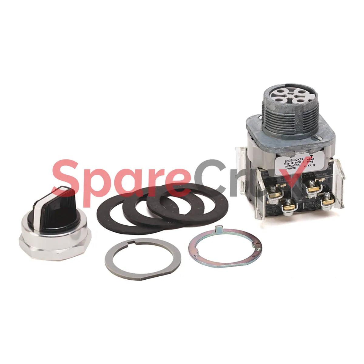 800T-N2KF4BR | ALLEN BRADLEY | 30mm Selector Switch 800T PB