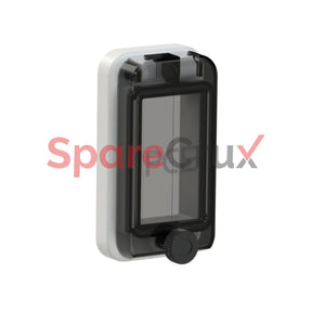 900602 | Pce Fuse Window (Hinged) 2 Modules Ip66/Ip67 (Light-Grey)
