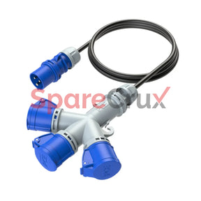 9432002 | Pce Connector-3 Way Con 3X16/3 1.5M 1.5 St16/3 6H Ip44