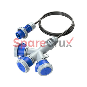 9432003 | Pce Connector-3 Way 3X16/3 1 5M 5 St16/3 Ip6