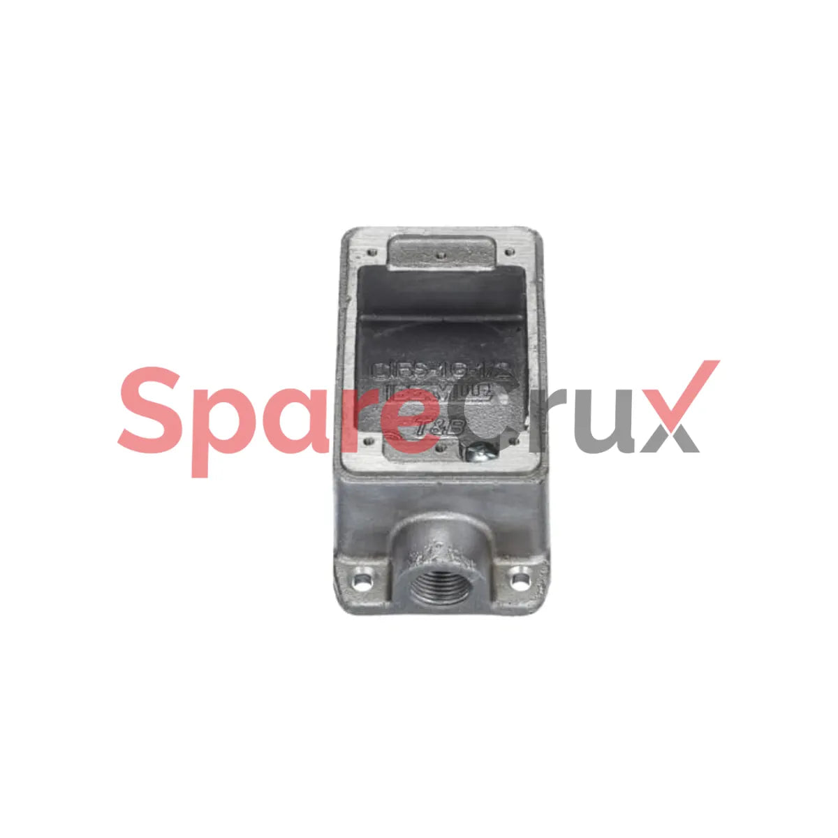 CIFS-1G-1/2 | ABB | Weatherproof FS Shallow Device Box, 1 Outlet, Cast Aluminum, 14 cu-in