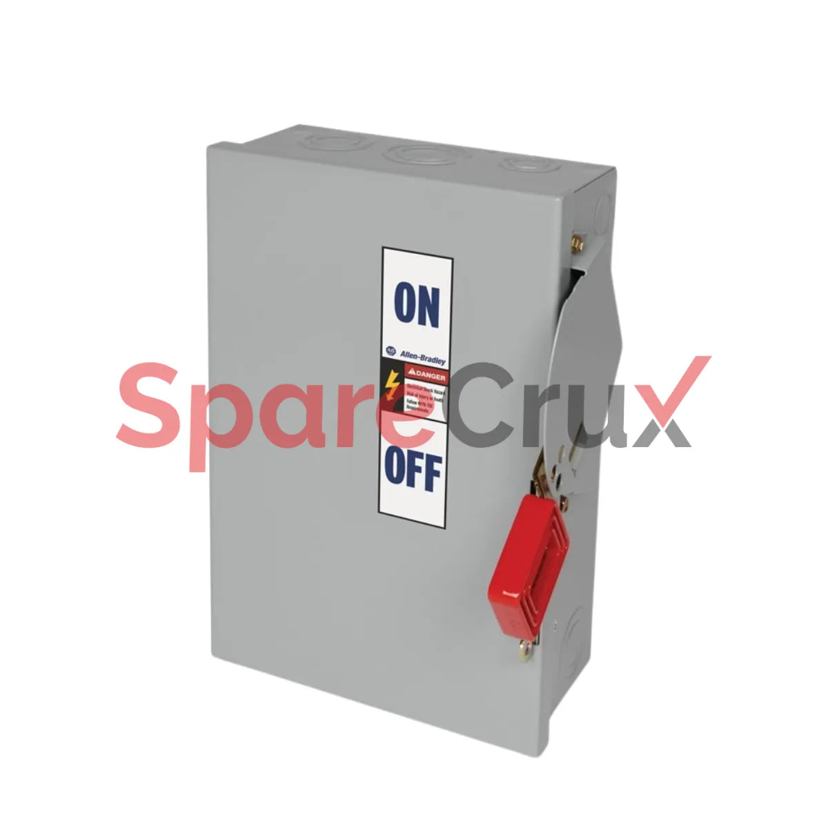 1494H-EA3H2 | ALLEN BRADLEY | 200A, 3-Pole, Fusible Safety Disconnect Switch with Class H Fuse Clips, Type 12 Industrial Use Enclosure