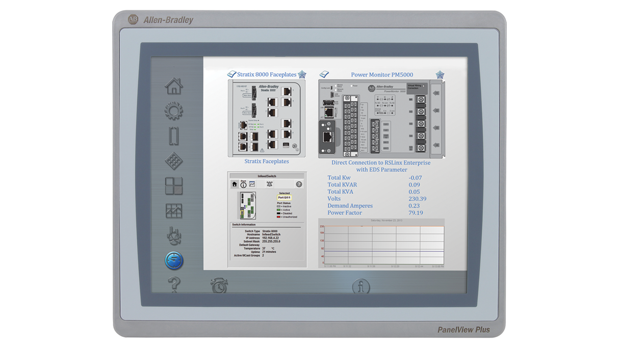 2711P-T4W21D8S-B | ALLEN BRADLEY | PanelView Plus 7 Standard 4 W Terminal