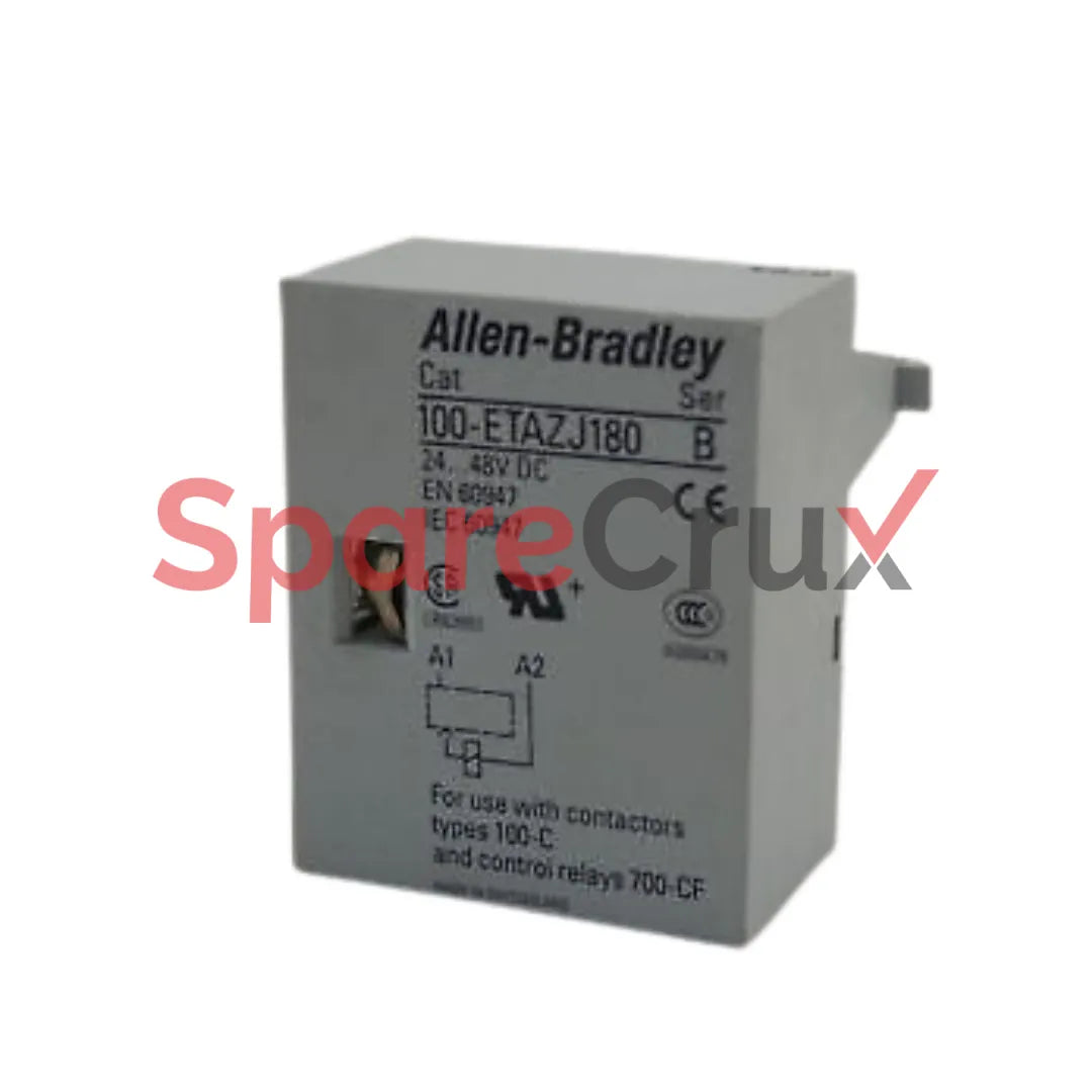 100-ETAZJ180 | ALLEN BRADLEY | MCS 100-C, 104-C, 700-CF, 700S-CF Accessories, Electronic Timing Module,