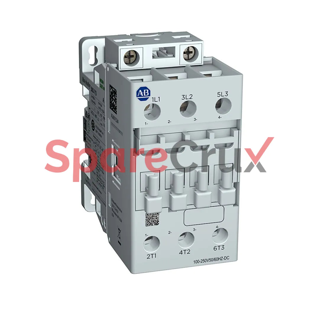 100-E38KD00 | ALLEN BRADLEY | 100-E MCS-E Contactor, 38A, AC3 duty, 100-250V AC 50/60Hz / 100-250V DC Electronic Coil